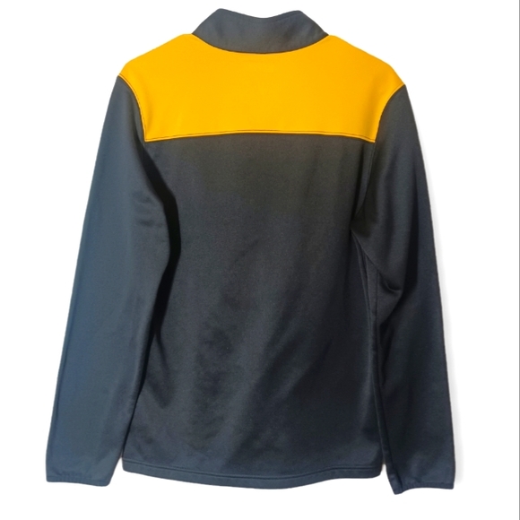 Steelers Half Zip Pullover Sweatshirt Sweater Pull Over NFL Men's Size Small - Picture 4 of 5